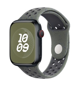 Microsonic Apple Watch SE 2022 44mm Kordon Flame Sport Band Yavruağzı (Yeşil)