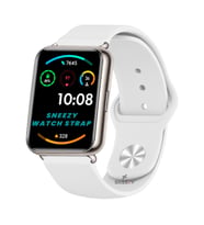 Huawei Watch Fit 2 Uyumlu PureLux Soft Silikon Kordon (Beyaz)