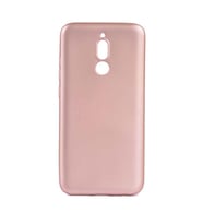 Xiaomi Redmi 8 Kamera Korumalı Mat Soft Silikon Kılıf (Rose)