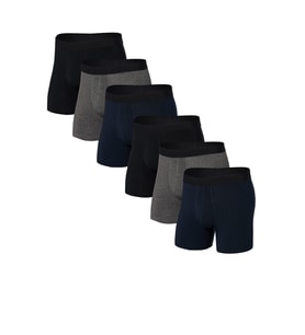 Erkek Boxer 6'li Paketler %95 Pamuk - Premium Collection (Çok Renkli)