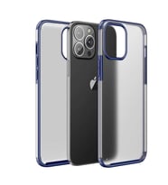 Apple iPhone 13 Pro Max Kılıf Zore Volks Silikon Kılıf (Lacivert)