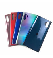 Samsung Galaxy Note 10 Plus N975F İle Uyumlu Arka Pil Kapak (Siyah)