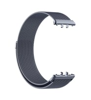 Microsonic Samsung Galaxy Fit 3 Milanese Loop Kordon Siyah (Koyu Gri)