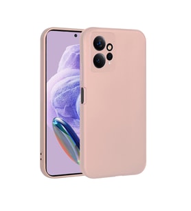 Xiaomi Redmi Note 12 4G Kılıf Zore Premier Silikon Kılıf (Rose)