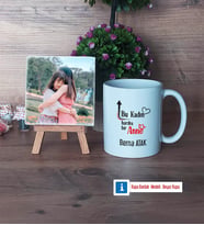 Harika Anne Fotoğraflı Dekoratif Taş, Kupa Bardak Beyaz Hediye (Model 1)
