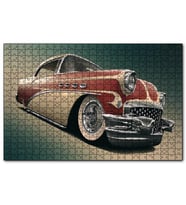 Cakapuzzle 1956 Buick Special Kırmızı Beyaz  Puzzle Yapboz MDF (Ahşap) (500 Parça)