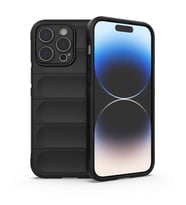 IPHONE 13 PRO UYUMLU OPTİMUM LENS KORUMALI SİLİKON KILIF (Siyah)