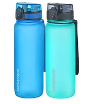 Uzspace 2'li Tritan Matara Seti 800 ml 14 Farklı Renk Seçeneği FiftyFifty (Buz)