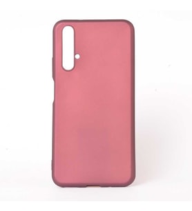 Huawei Honor 20 Kılıf Soft Mat Premier Case (Mürdüm)