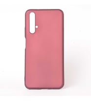 Huawei Honor 20 Kılıf Soft Mat Premier Case (Mürdüm)