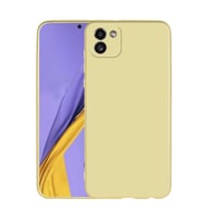 Galaxy A03 Kılıf Zore Premier Silikon Kılıf (Gold)