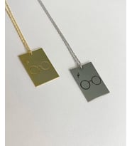 Kişiye Özel 925 Ayar Gümüş Harry Potter Silüet Kolye (Gold)