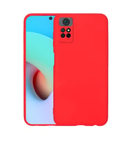 Xiaomi Redmi Note 12 Pro 4G Kılıf Kamera Korumalı iÇi Süet Dokulu Lansman Tipi Silikon (Kırmızı)