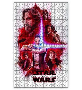 Cakapuzzle Star Wars Film Afişi Puzzle Yapboz MDF (Ahşap) (255 Parça)