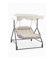 Capri Swing Capri Bed Rattan Bahçe Salıncağı  Balkon Salıncağı  (Camel)