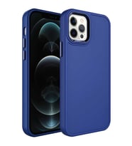 Apple iPhone 14 Pro Kılıf Boto x Pastel Renk Kılıf (Lacivert)