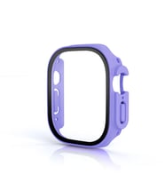 Apple Watch Ultra 49mm Kasa ve Ekran Koruyucu Zore Watch Gard 19 (Lila)