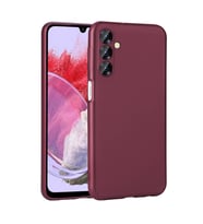 Vendas Samsung Galaxy M34 5G Kılıf Zore Premier Silikon Kapak (Mürdüm)