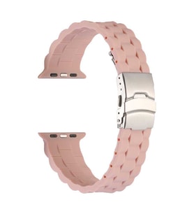Apple Watch 38mm KRD-72 Silikon Kordon (Pembe)