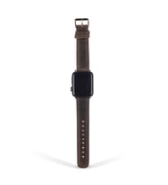 vagave Apple Watch Deri Kordon 2 3 4 5 6 7 42-44-45 mm Kişiye Özel 9 Renk (Kahverengi)