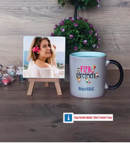 Fizik Öğretmeni Fotoğraflı Dekoratif Taş, Kupa Bardak Beyaz Hediye (Model 9)
