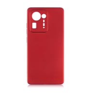 Xiaomi Mi Mix 4 Kılıf Soft Mat Premier Case (Kırmızı)