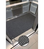 Asansör Ve Apartman Paspası Toz Ve Nem Alıcı Iç Ve Dış Mekan Kapı Önü Paspası (Gri)