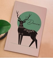 BK Gift Kişiye Özel İsimli Sert Kapaklı Pudra Pembesi Defter, Arkadaşa Hediye, Yeni İş Hediyesi, Anı Defteri, Doğum Günü Hediyesi (Model 5)