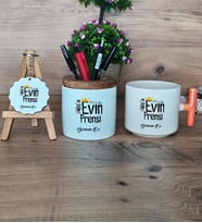 Evin Prensi Hediye Sepeti Kupa Bardak T Kulplu, Kalemlik ve Anahtarlık Erkek Kardeşe Abiye Çocuğa Doğum Günü Hediyesi (Model 7)