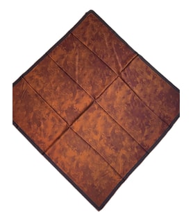 Piramit 90 X 90  DJ LUXER RAYON EŞARP-5972-1 (Kiremit)