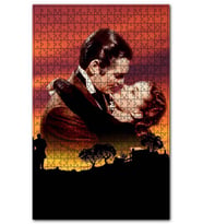 Cakapuzzle Rüzgar Gibi Geçti Sahnesi Puzzle Yapboz MDF (Ahşap) (500 Parça)