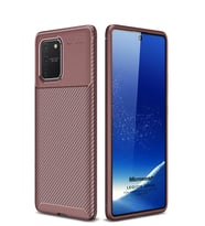 Microsonic Samsung Galaxy S10 Lite Kılıf Legion Series (Kahverengi)