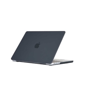 Apple Macbook 16.2' 2021 Zore MSoft Kristal Kapak (Siyah)