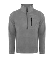 Genıus Store Erkek Polar Yarım Fermuarlı Tactical Fleece (Gri)
