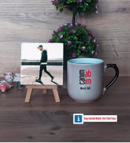 Abiye Hediye Fotoğraflı Dekoratif Taş, Kupa Bardak Beyaz Hediye (Model 10)