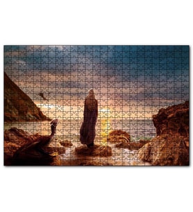 Cakapuzzle Günbatımı Daenerys Targaryen  Puzzle Yapboz MDF (Ahşap) (1000 Parça)