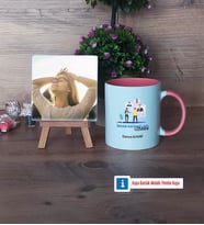 İnsan Kaynakları Uzmanı Fotoğraflı Dekoratif Taş, Kupa Bardak Beyaz Hediye (Model 6)