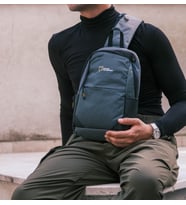 MEGA BAG THE NORTHWEST ERKEK ÇANTASI (Gri)