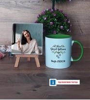 Yılbaşı Hediyesi Fotoğraflı Dekoratif Taş, Kupa Bardak Beyaz Hediye (Model 14)