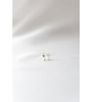 Kişiye Özel 925 Ayar Gümüş Minimal Şarap Kadehi Küpe (Gümüş)