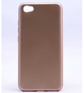 Xiaomi Redmi Note 5A Kılıf Soft Mat Premier Case (Gold)