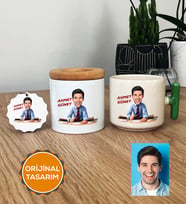Bankacı Hediye Seti T Kupa, Kalemlik, Anahtarlık Erkek Bankacıya Hediye (Yeşil)