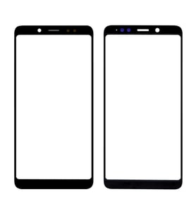 Xiaomi Redmi Note 5 Pro  Dokunmatik Ön Cam - Okalı (EKRAN DEĞİLDİR) (Siyah)