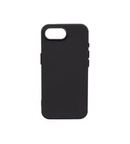 iPhone 16E Kılıf Lüx Kamera Koruma Çıkıntılı Soft Silikon (Siyah)