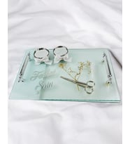 Intimacy Gümüş Söz Tepsisi (Krem)