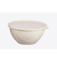 Moon Star Elegance Kapaklı Yoğurt Mayalama Kabı Yemek Saklama Kabı 2,5Litre-RBK-312 (Krem)