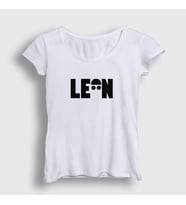Presmono Kadın Sarı Cap Film Leon T-Shirt 246742tt (Beyaz)