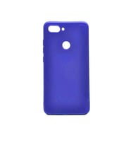Xiaomi Mi 8 Lite Kılıf Soft Mat Premier Case (SAKS MAVI)