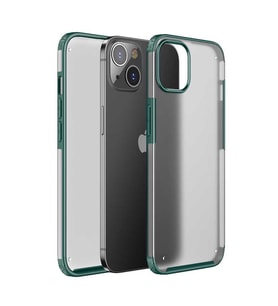 Uyumlu Model Apple iPhone 13 Mini Kılıf Mat Volks Case (Koyu Yeşil)