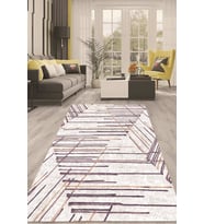 Dijital Kaymaz Taban Yıkanabilir Modern Renkli Salon Halısı Mutfak Halısı Yolluk ND-HT-352 (Krem)
